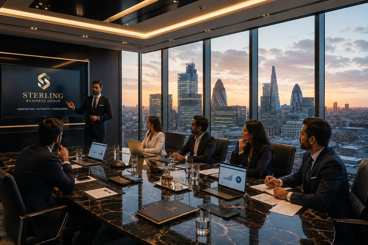 Sterling Business Group boardroom